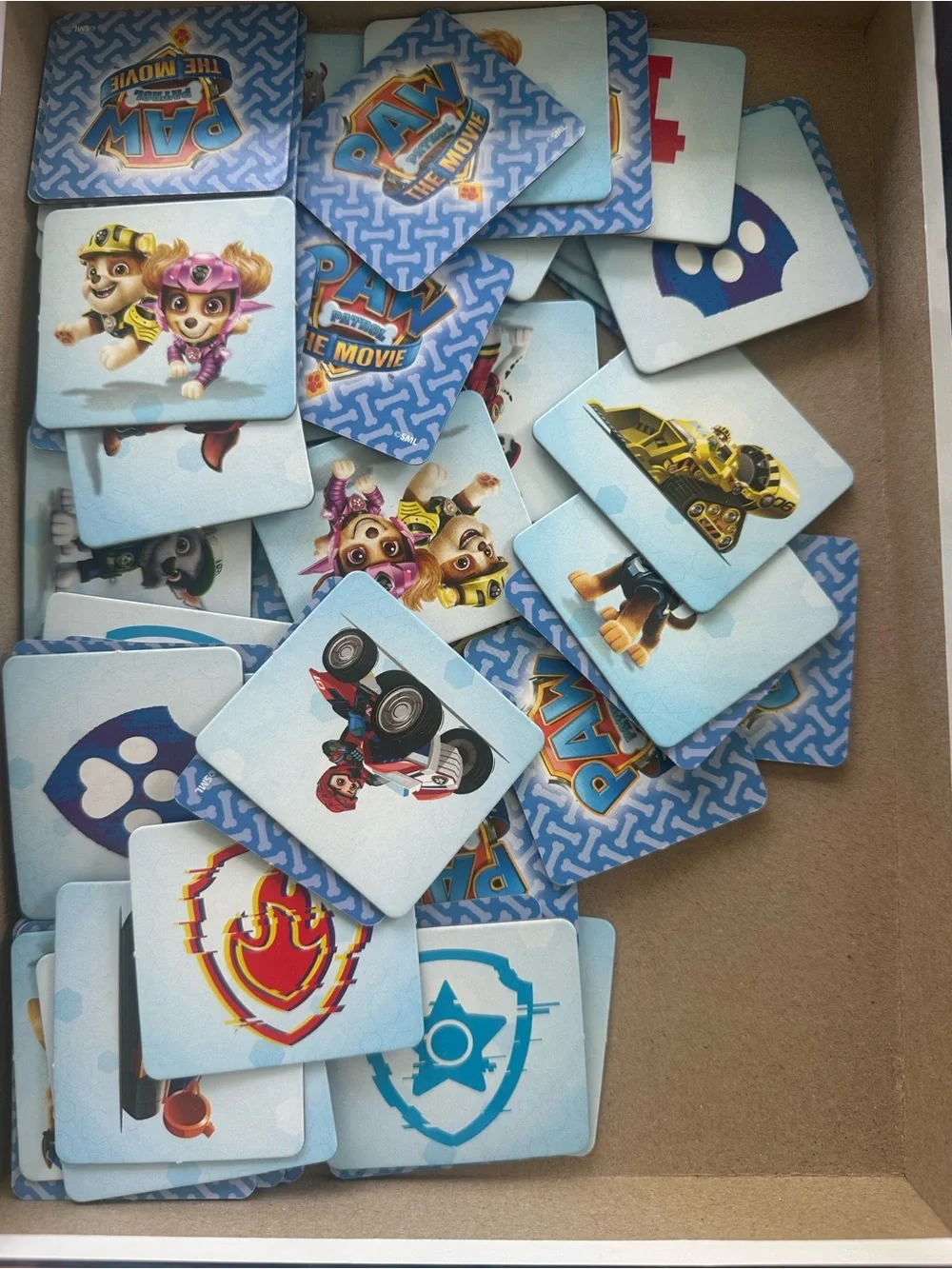 PAW Patrol The Movie Memory Match Game - Blue/Yellow
